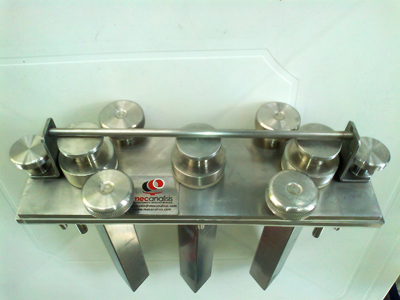 tramapa mgnética de barras cuadradas